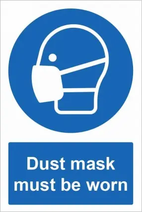 [MPPE103] Dust mask must be worn