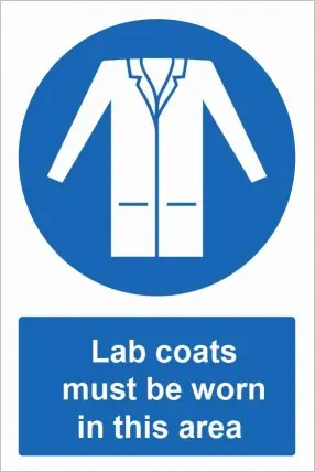 [MPPE108] Lab coats must be worn in this area