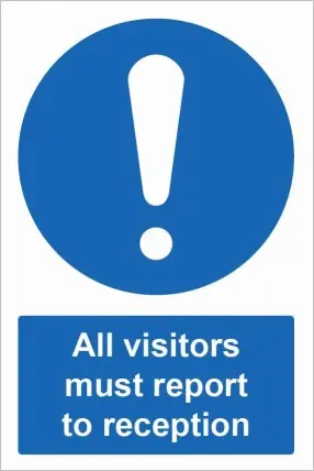 [MVST102] All visitors must report to reception