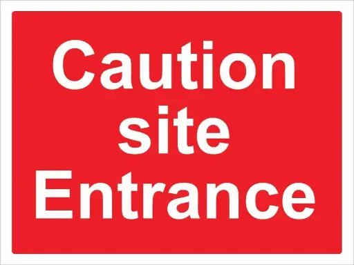 [WCNS102] Caution Site Entrance